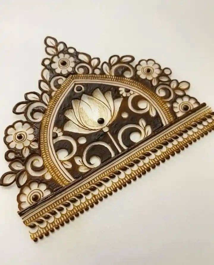 Dulhan Mehndi Design Step By Step