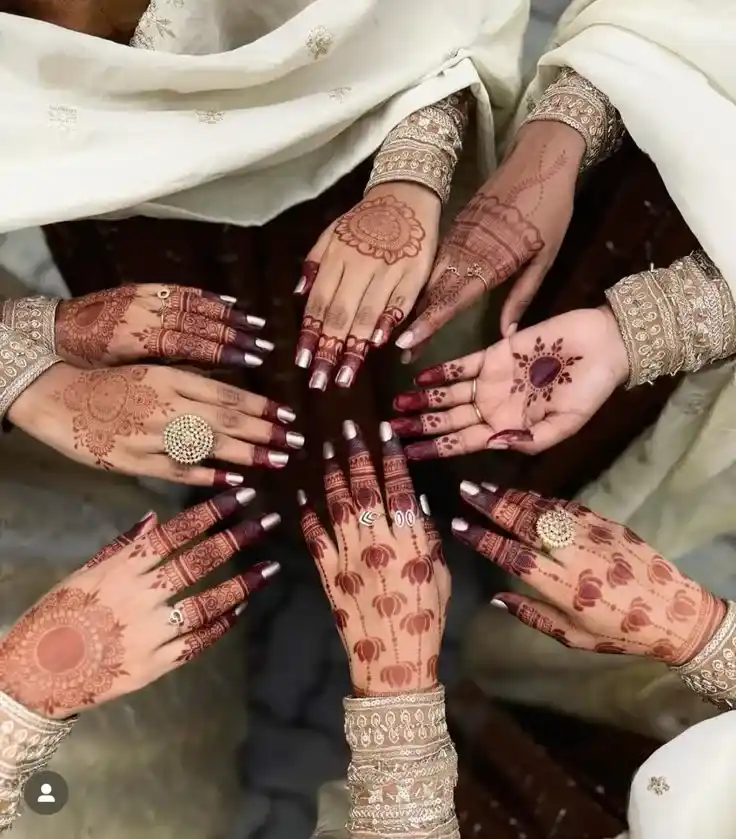 Easy Finger Mehndi Designs