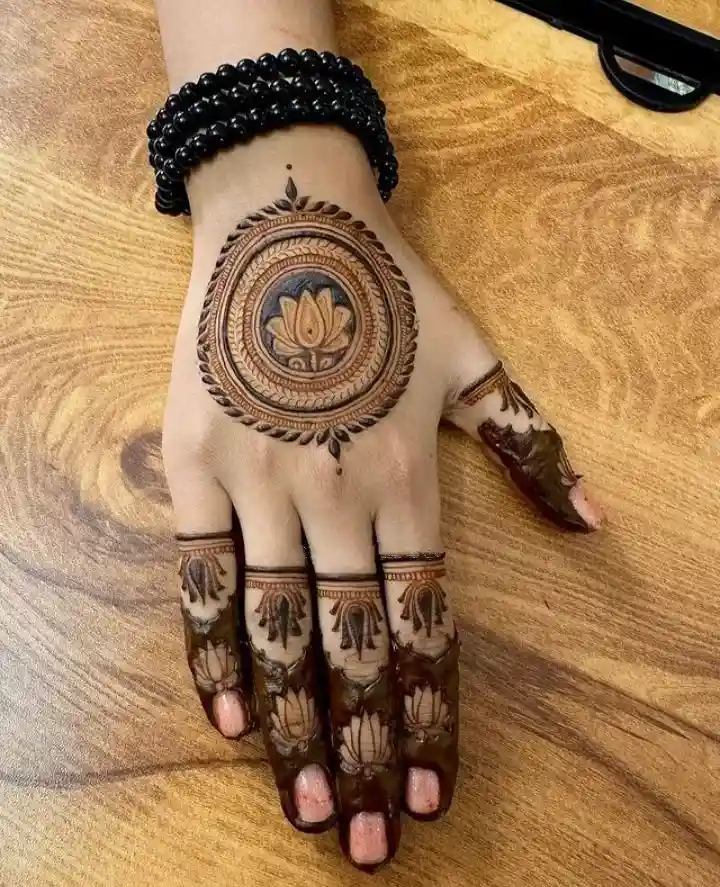 Easy Mehndi Designs For Fingers
