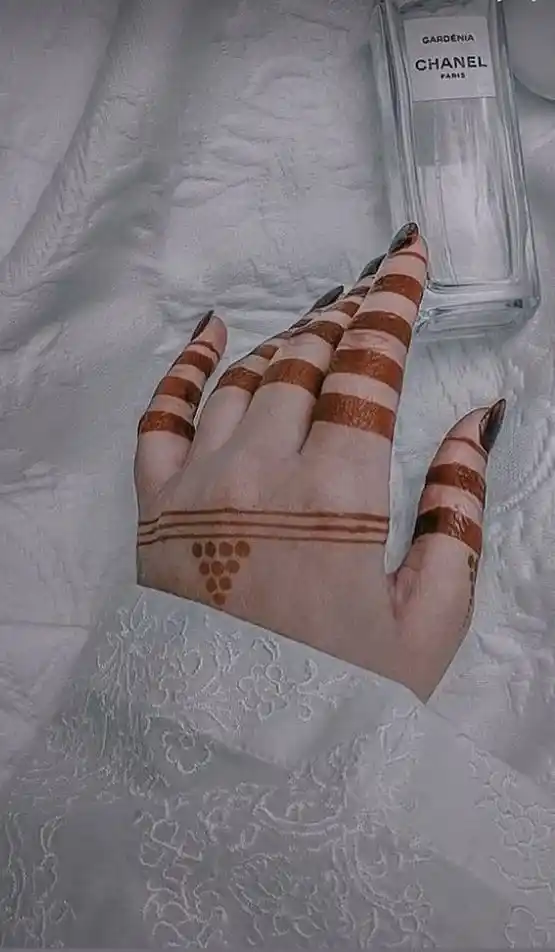 Easy Simple Finger Mehndi Designs