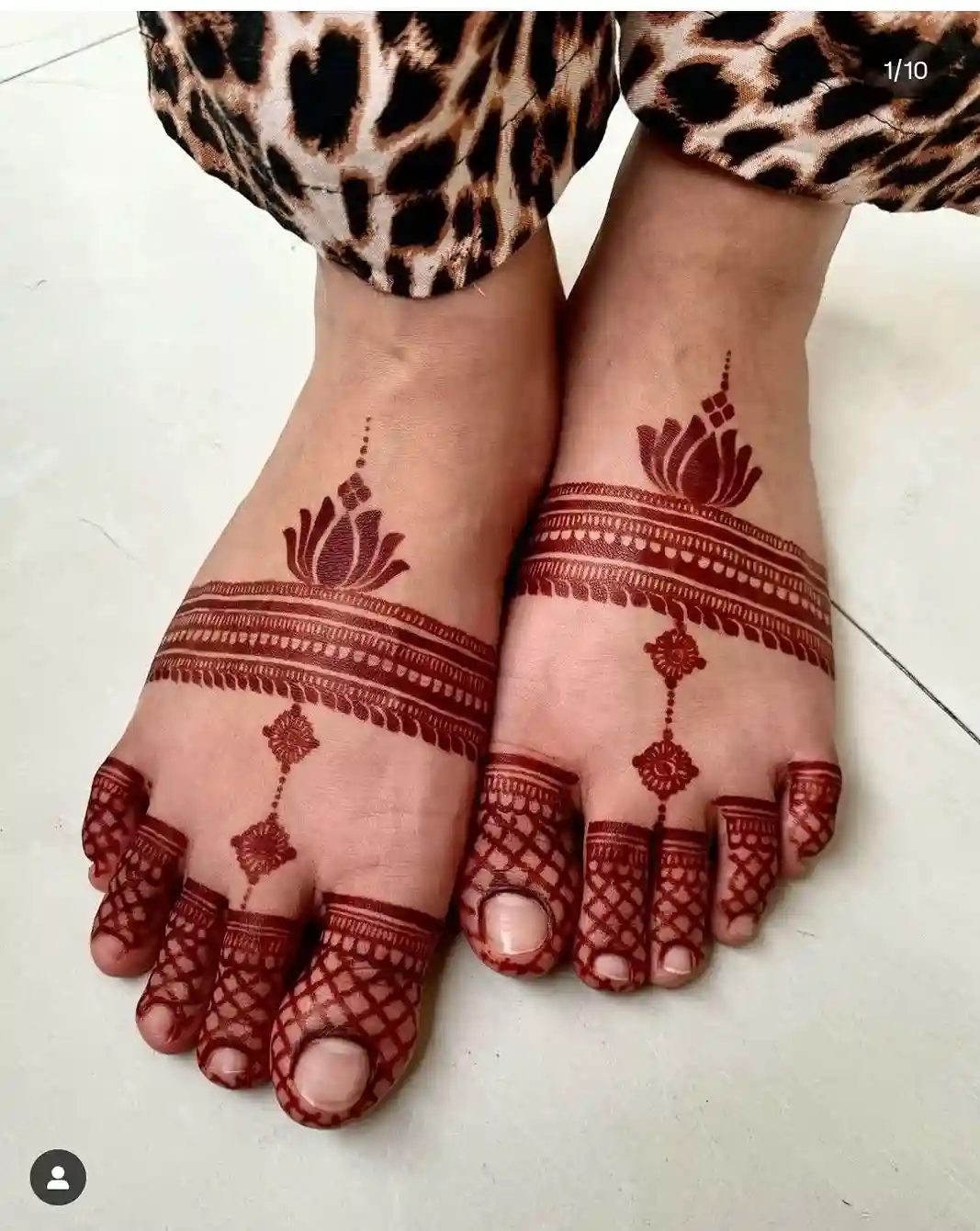 Feet Mehendi