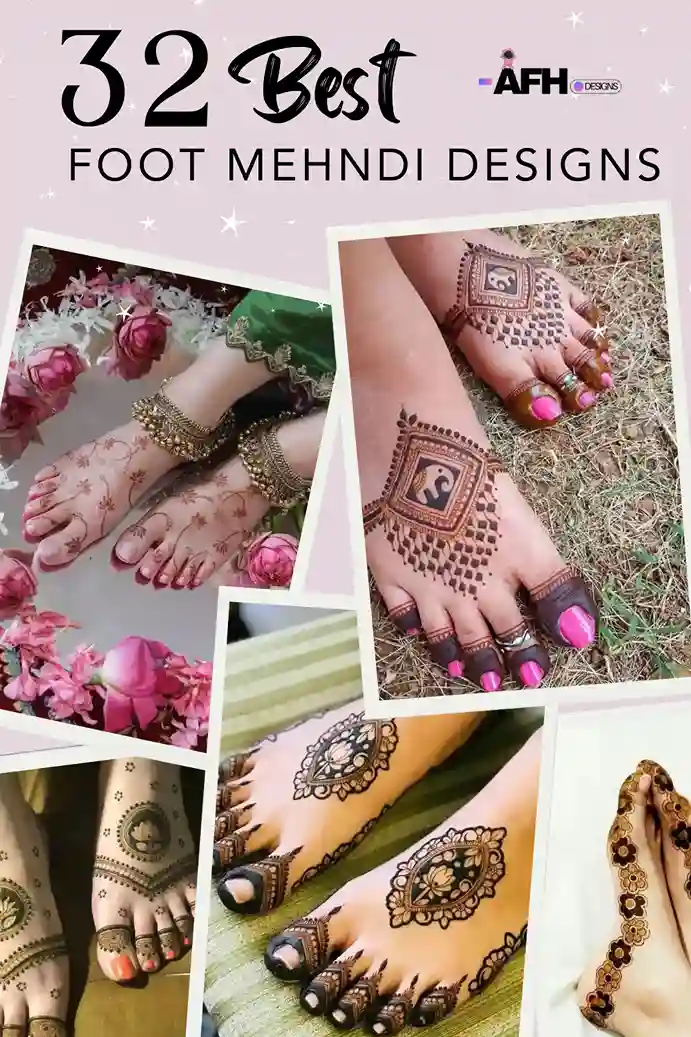 Foot Mehndi Design