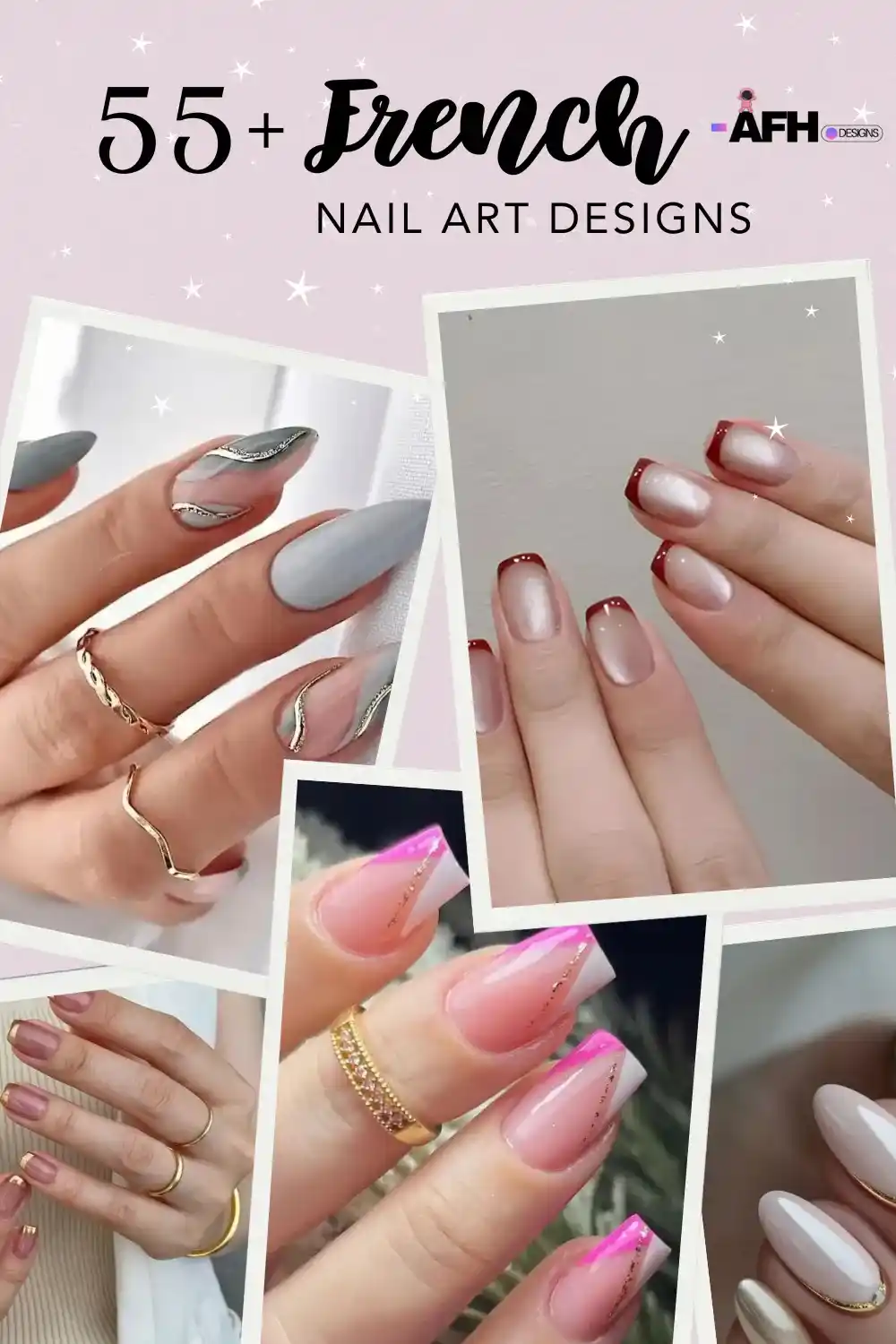 French Nail Art Design
