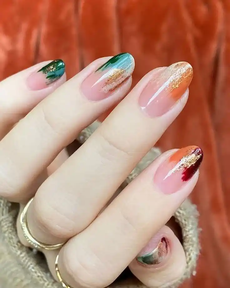 Gel French Nail Art