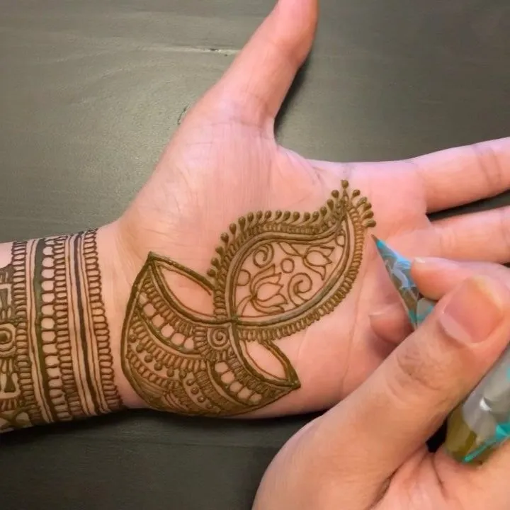 Intricate Diwali Mehndi Designs