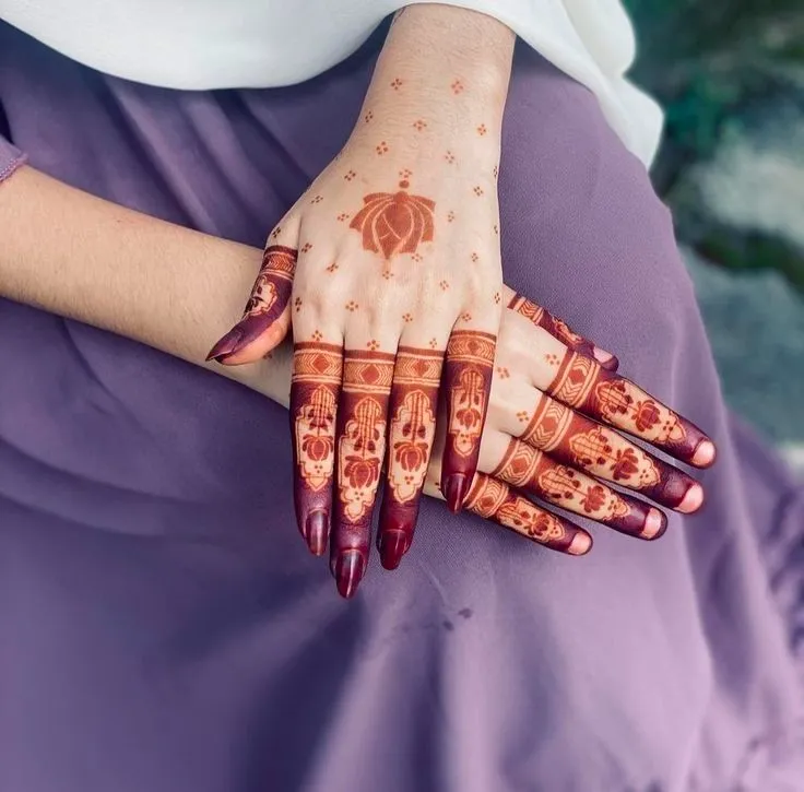 Latest Finger Mehndi Designs