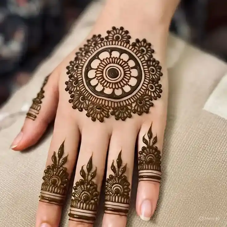 Latest Navratri Mehndi Designs