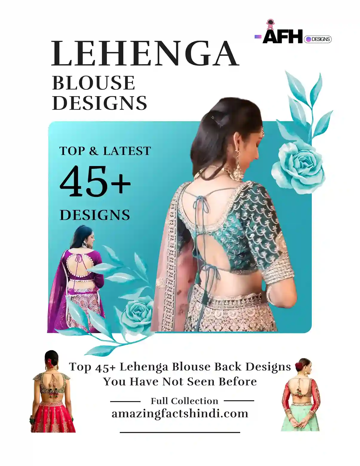 Lehenga Blouse Back Design