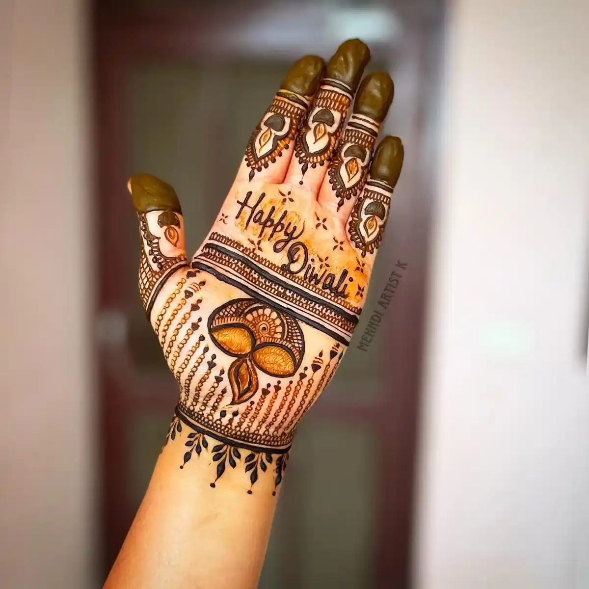 Mehndi Design For Diwali