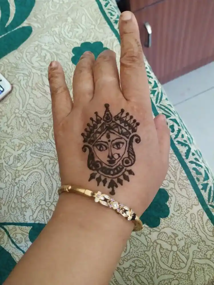 Mehndi Design for Navratri