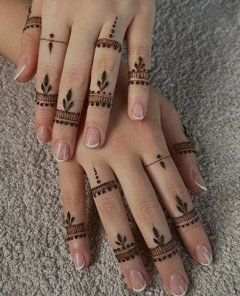 Mehndi Designs Finger Simple