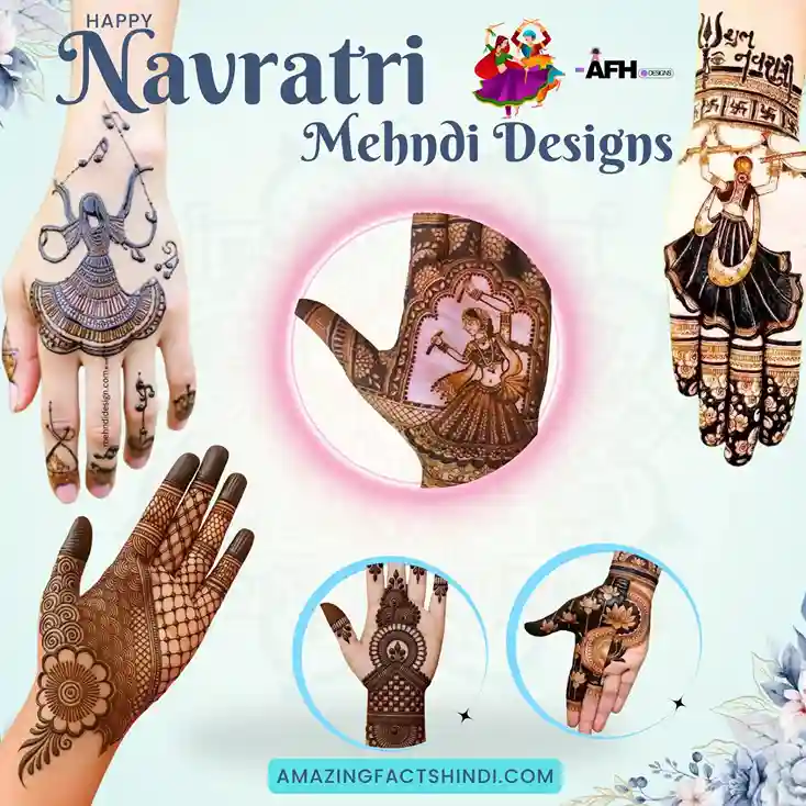 Navratri Mehndi Design