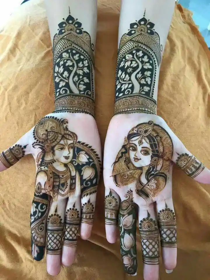 Navratri Special Mehndi Design Simple