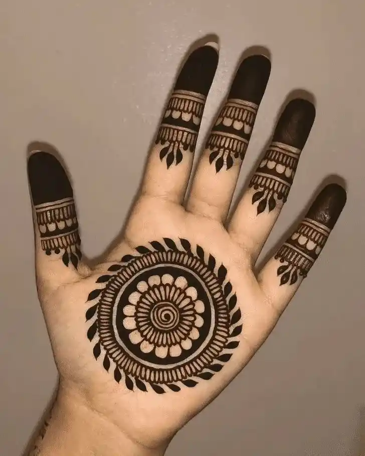 Navratri Special Mehndi Design