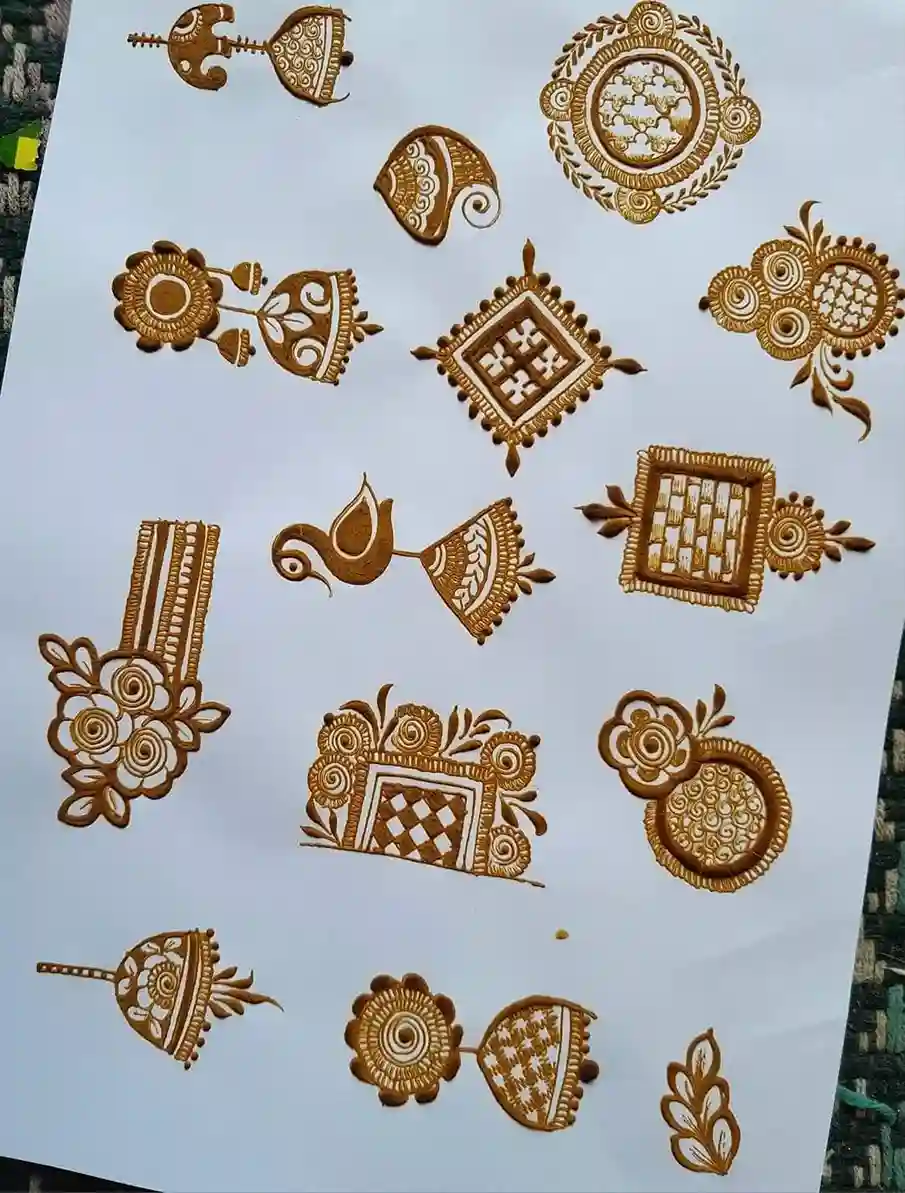 New Mehndi Designs for Navratri 2025