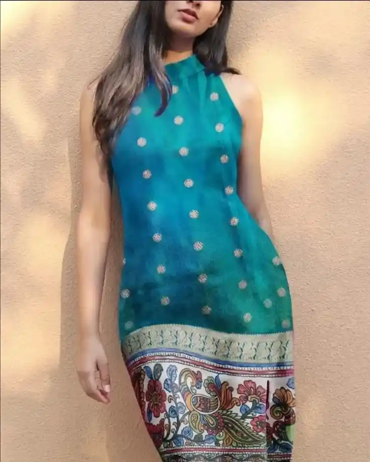 Old Saree Dress