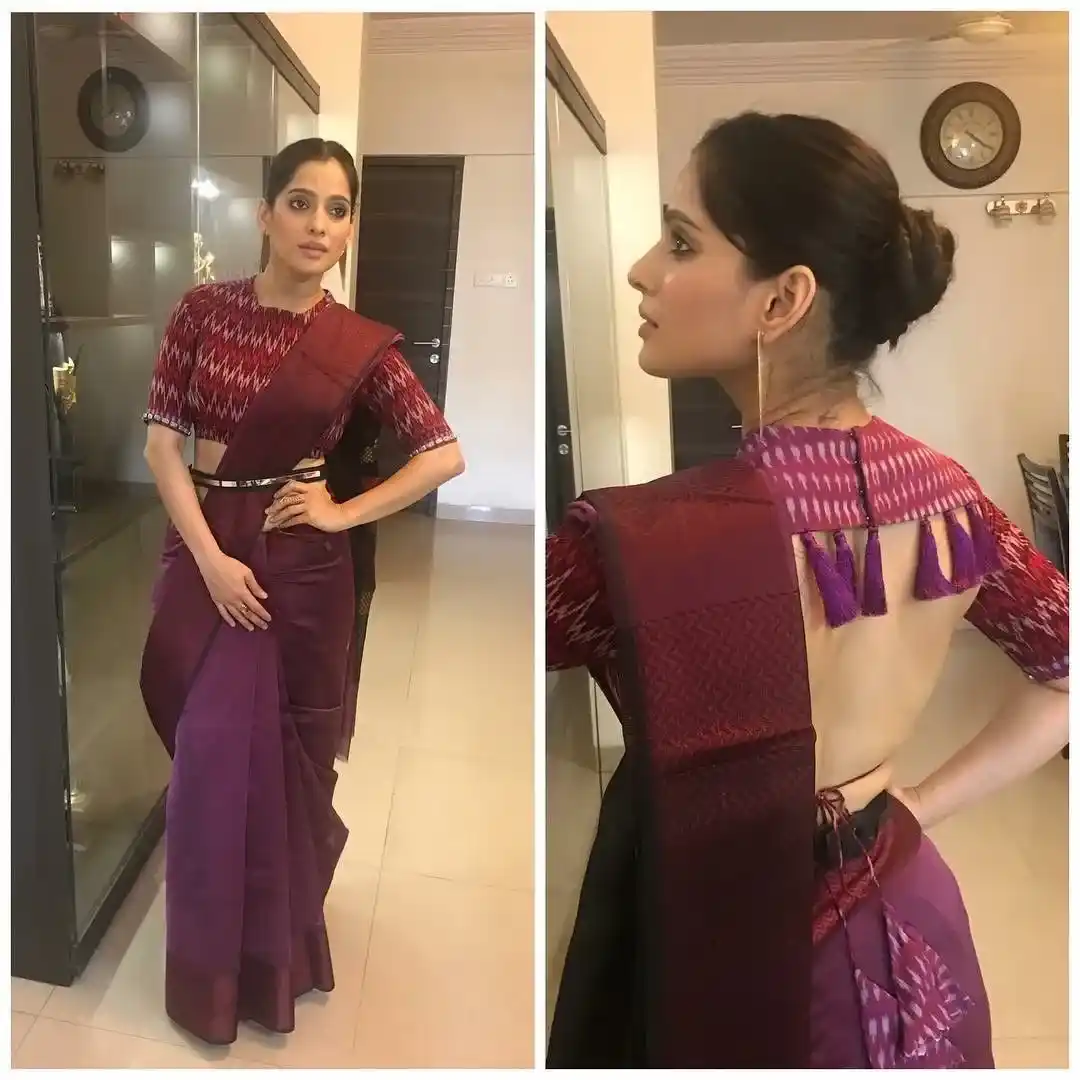Party Wear Blouse Front And Back