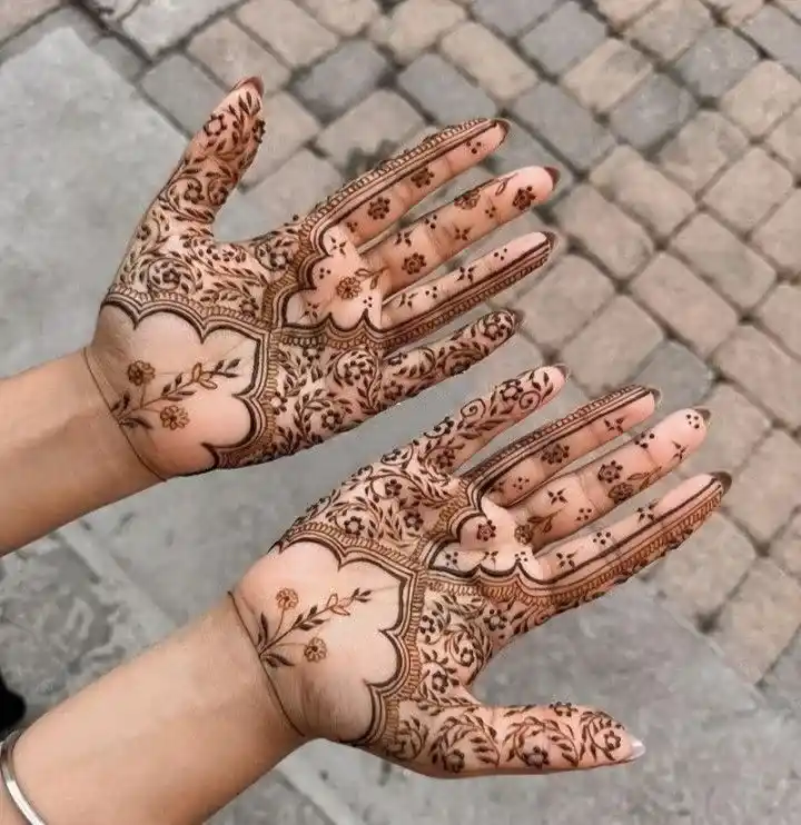 Peacock Mehndi Design For Diwali