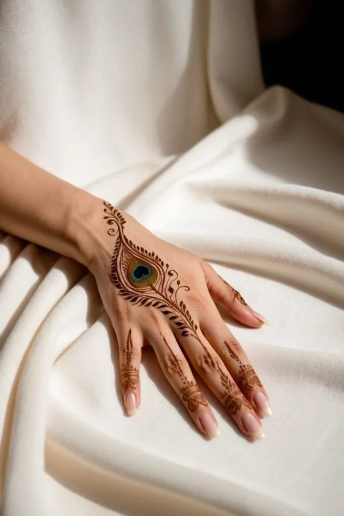 Radha Krishna Mehndi For Full Hands