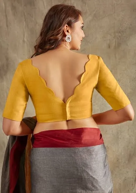 Stylish Blouse Designs Front And Back