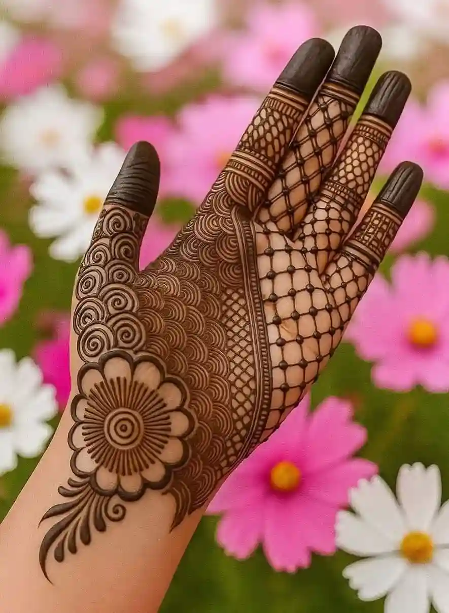 Trending Navratri Mehndi Designs