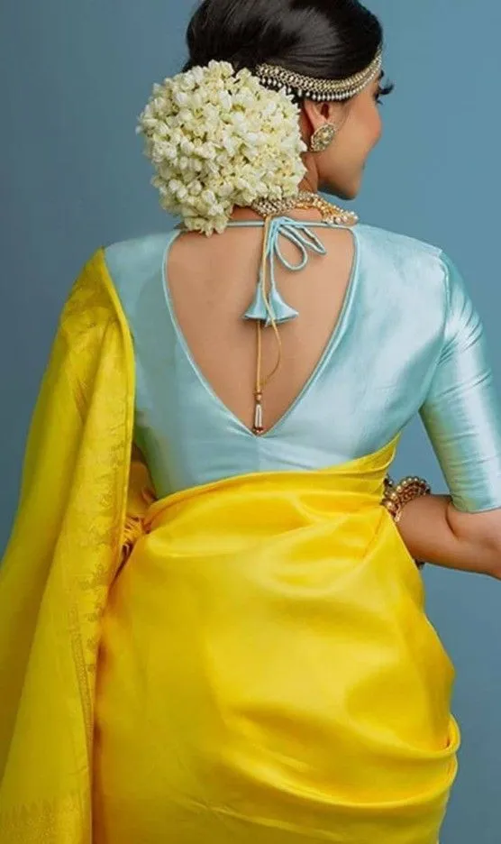 Unique Blouse Designs Front And Back
