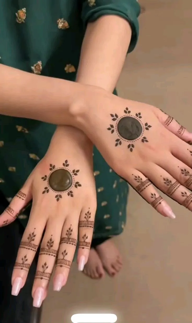 Unique Finger Mehndi Designs For Parties