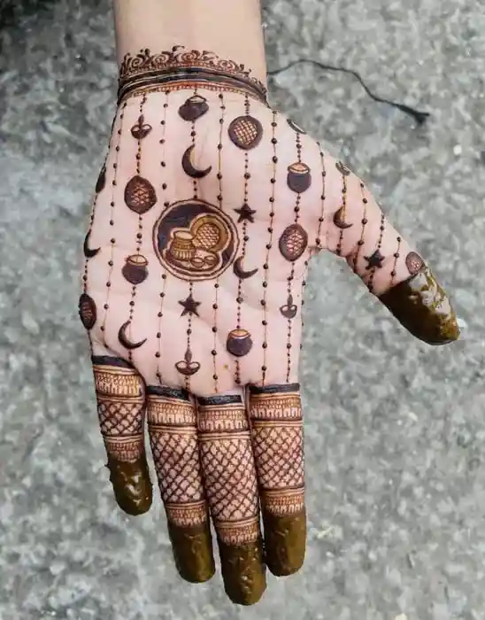 Beautiful Karva Chauth Mehndi Designs
