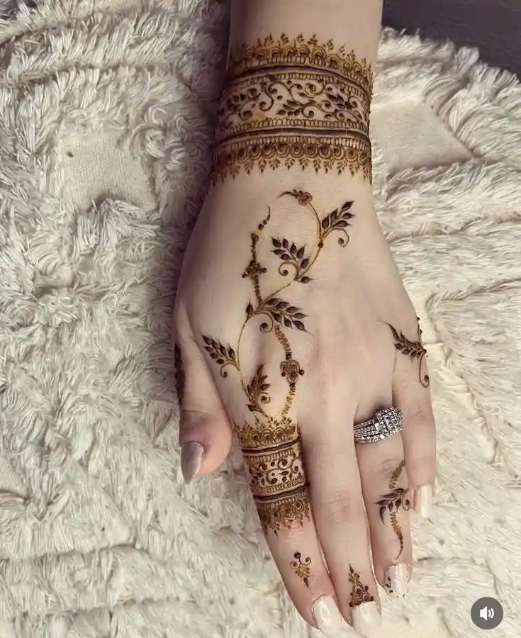 Karva Chauth Mehndi Design Full Hand