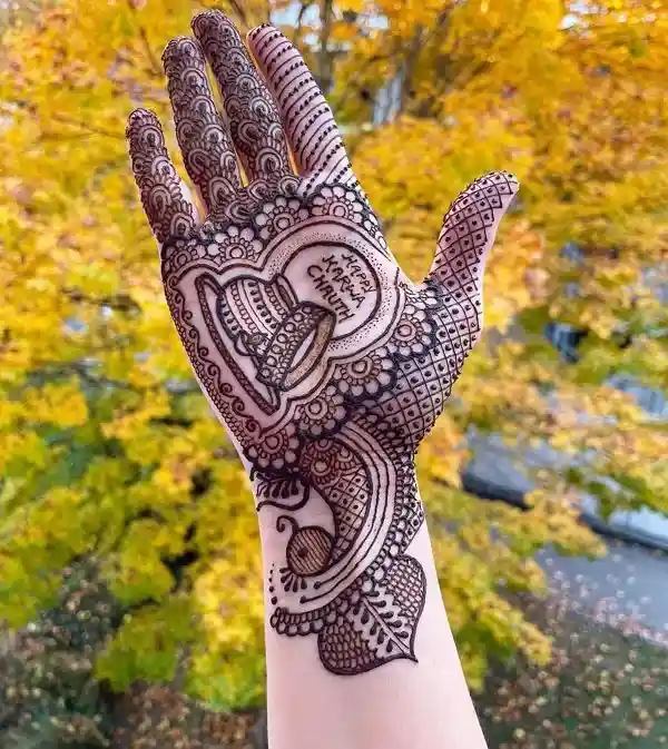 Karva Chauth Mehndi Designs For Beginners