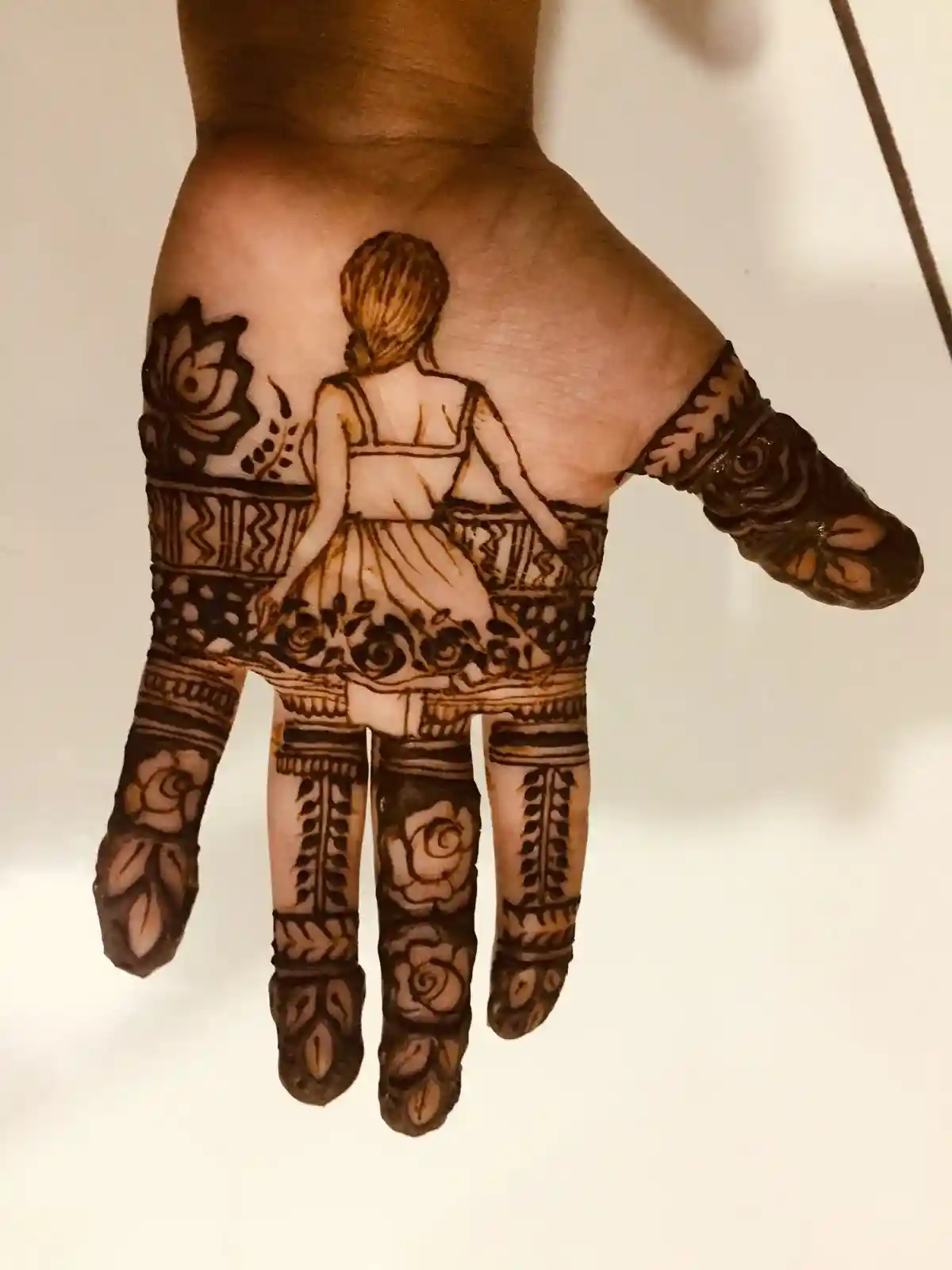 Karva Chauth Mehndi Designs For Fingers