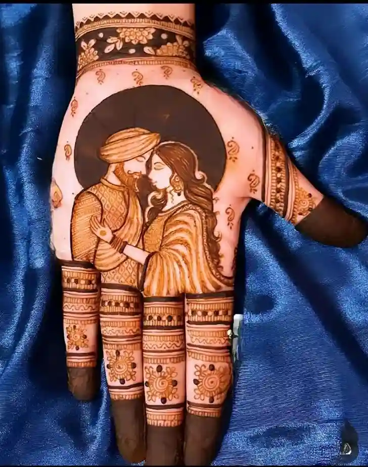 Karwa Chauth Easy Mehndi Designs