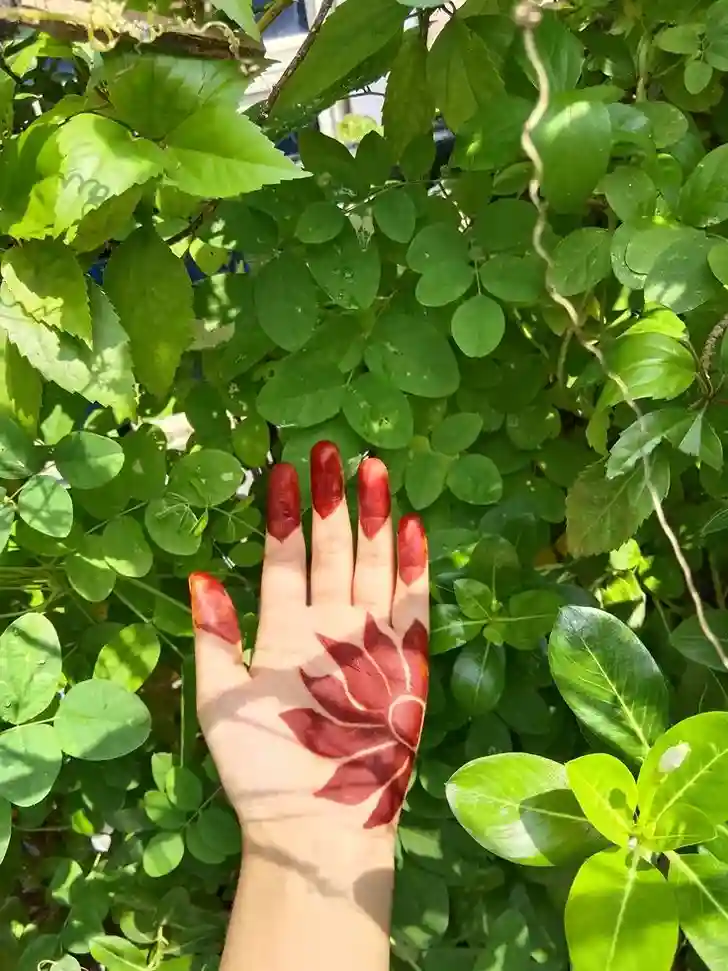 Palm Mehndi Patterns