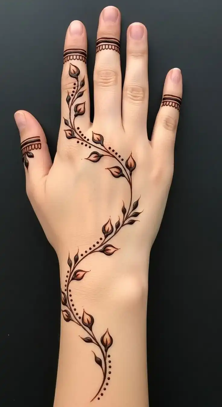 Quick mehndi designs for festivals
